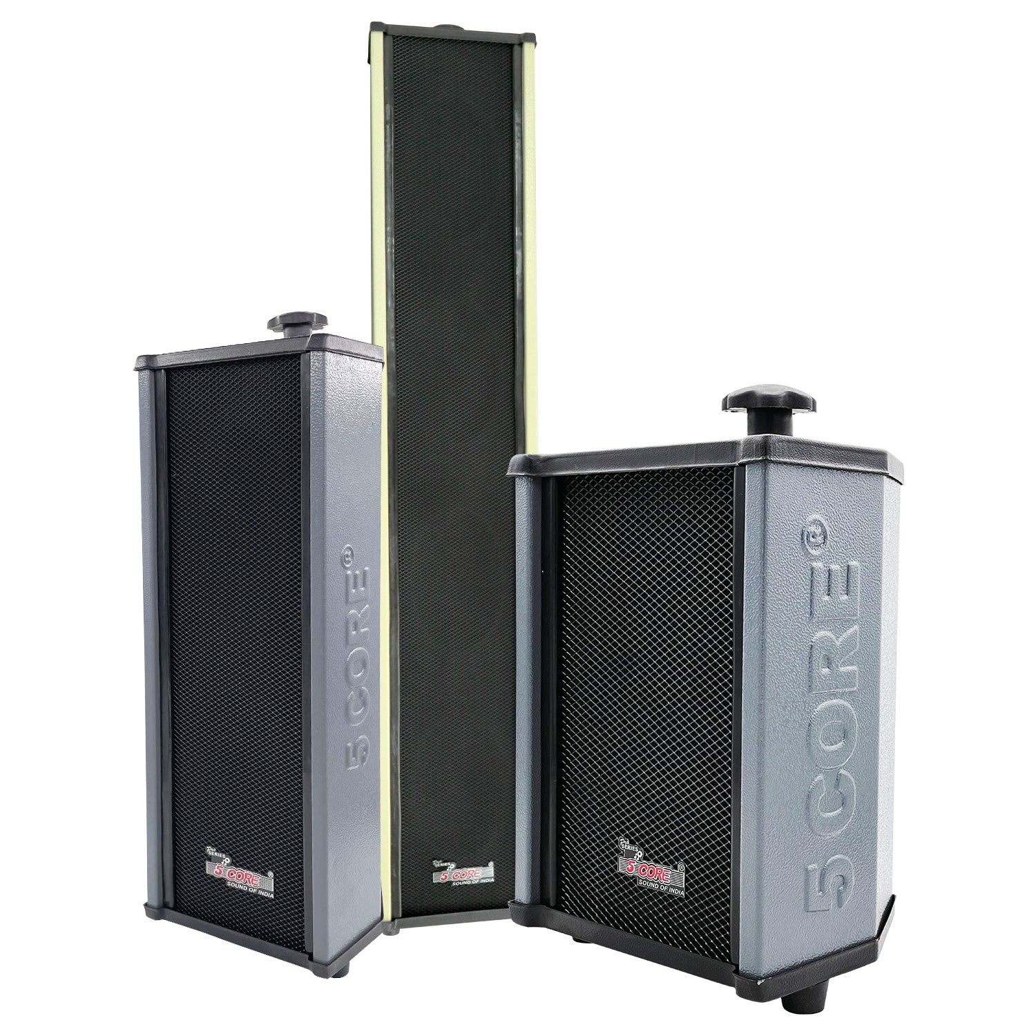 PA Paging System with Amplifier with 8 Wall Speakers with Paging Mic