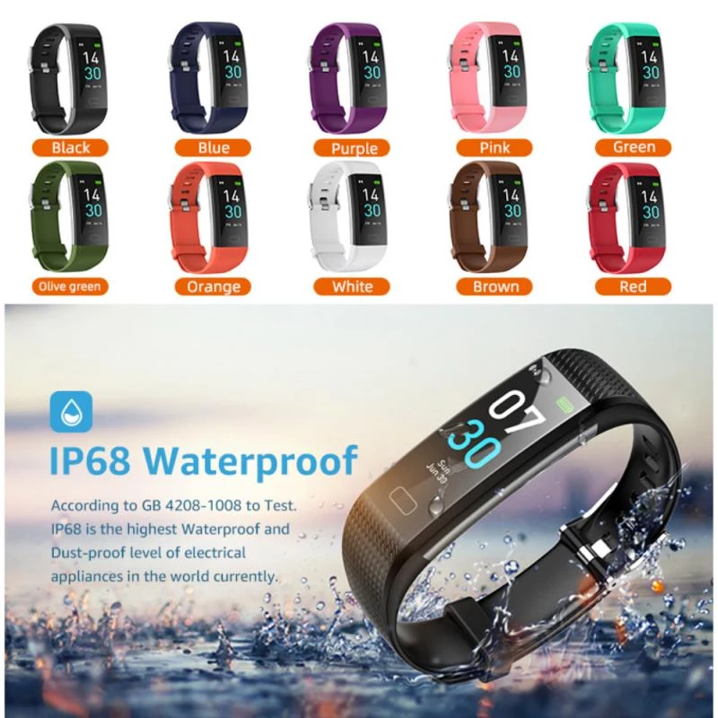 Waterproof Sport Smart Bracelet Health Monitor Smartwatch